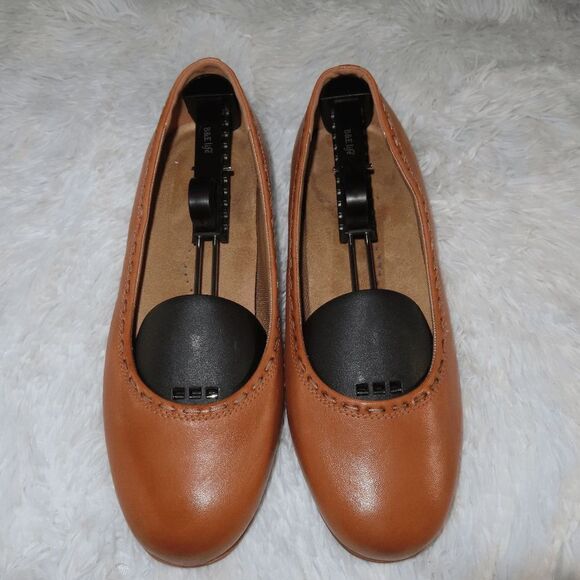 Trotters Women's Dixie Ballet Flat in Brown Tan Luggage Size 10 - Picture 2 of 6